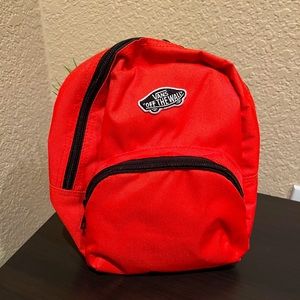 Vans Got This Mini Backpack in Paprika